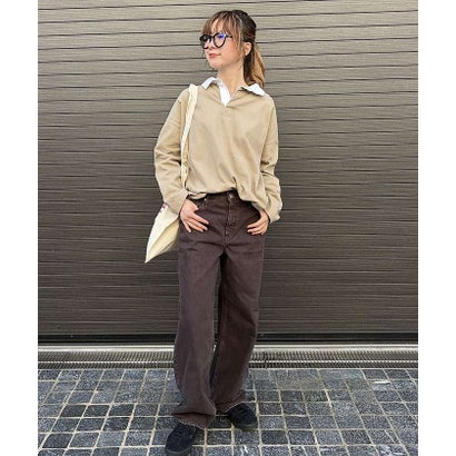ルージュ ヴィフ ラクレ Rouge vif la cle 【MICA＆DEAL / マイカ＆ディール】ラガーシャツ / ロングスリーブTシ （パープル）｜詳細画像