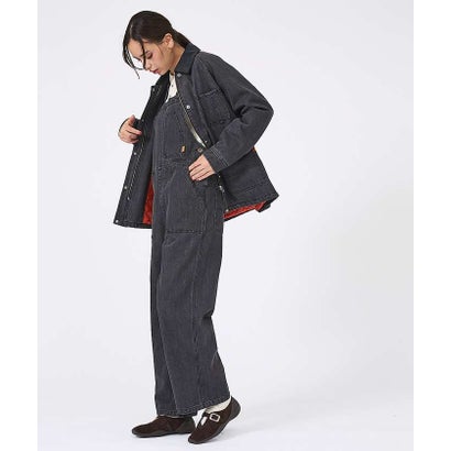 【UNIVERSAL OVERALL/ユニバーサルオーバーオール】DENIM W （ブラック）｜詳細画像