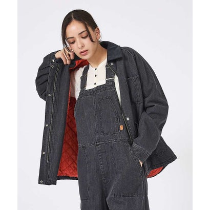 【UNIVERSAL OVERALL/ユニバーサルオーバーオール】DENIM W （ブラック）｜詳細画像