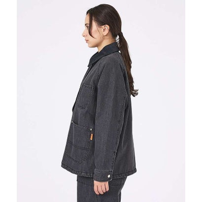 【UNIVERSAL OVERALL/ユニバーサルオーバーオール】DENIM W （ブラック）｜詳細画像