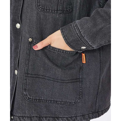 【UNIVERSAL OVERALL/ユニバーサルオーバーオール】DENIM W （ブラック）｜詳細画像