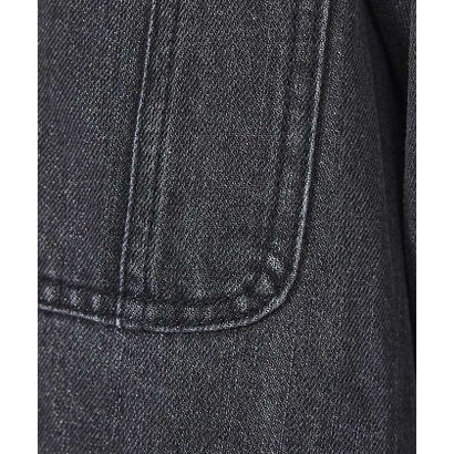 【UNIVERSAL OVERALL/ユニバーサルオーバーオール】DENIM W （ブラック）｜詳細画像