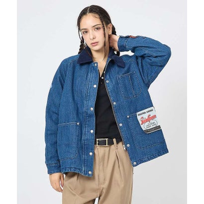 【UNIVERSAL OVERALL/ユニバーサルオーバーオール】DENIM W （ブラック）｜詳細画像