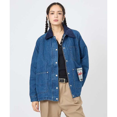 【UNIVERSAL OVERALL/ユニバーサルオーバーオール】DENIM W （ブラック）｜詳細画像