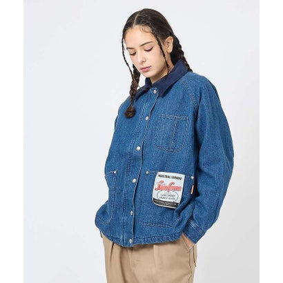 【UNIVERSAL OVERALL/ユニバーサルオーバーオール】DENIM W （ブラック）｜詳細画像