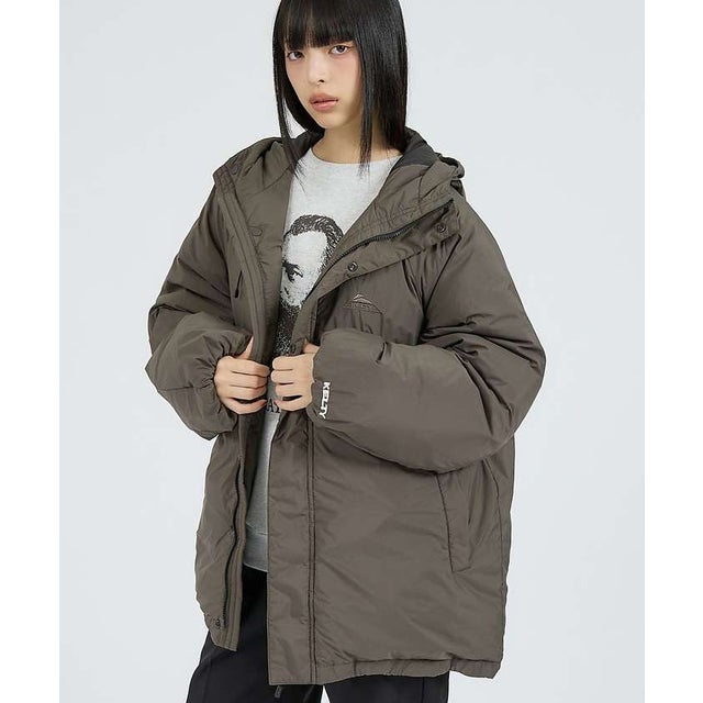 【KELTY/ケルティ】インサレーションミドルコート/中綿ジャケット/コート/ミ （チャコールグレー）