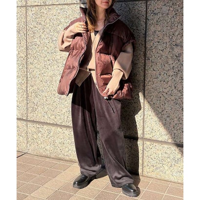 【upper hights / アッパーハイツ】Chur / クール ビッグダウ （モカ）｜詳細画像