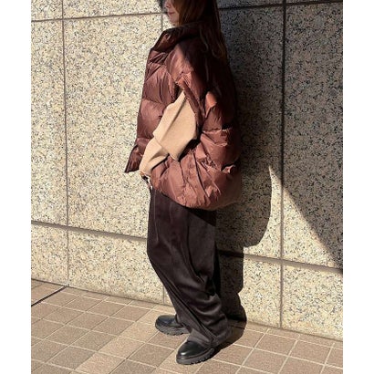 【upper hights / アッパーハイツ】Chur / クール ビッグダウ （モカ）｜詳細画像