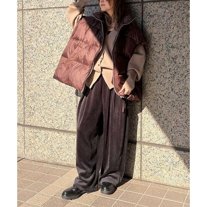 【upper hights / アッパーハイツ】Chur / クール ビッグダウ （モカ）｜詳細画像