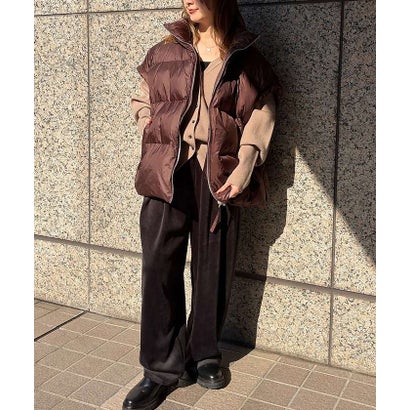 【upper hights / アッパーハイツ】Chur / クール ビッグダウ （モカ）｜詳細画像