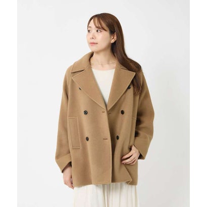 ルージュ ヴィフ ラクレ Rouge vif la cle 【MICA&DEAL/マイカアンドディール】Pコート/アウター/ダブルボタン【予 （ダークネイビー）｜詳細画像