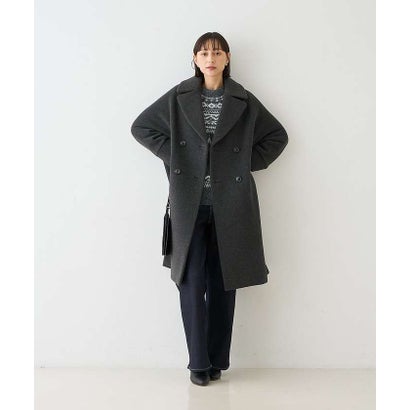 【WEB限定】ジャガードノルディック柄ニット （チャコールグレー）｜詳細画像