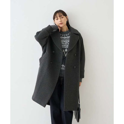 【WEB限定】ジャガードノルディック柄ニット （サックスブルー）｜詳細画像