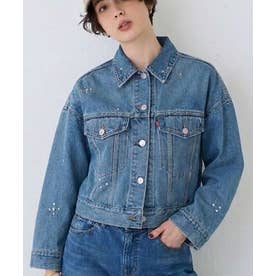 【Levi's/リーバイス】デニムスタッズトラッカージャケット/Gジャン/クロッ （ブルー）
