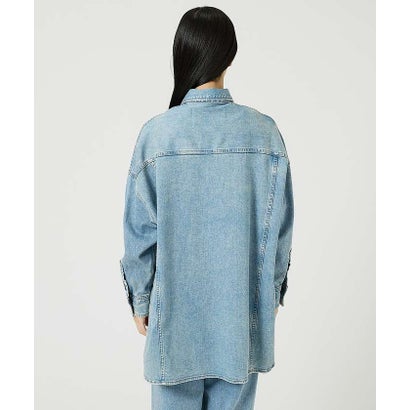 ルージュ ヴィフ ラクレ Rouge vif la cle 【Healthy denim / ヘルシーデニム】Almond / デニムシャツ （ライトブルー）｜詳細画像