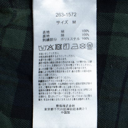 N×R コーデュロイトラックトップ （チャコール×ダークネイビー）｜詳細画像