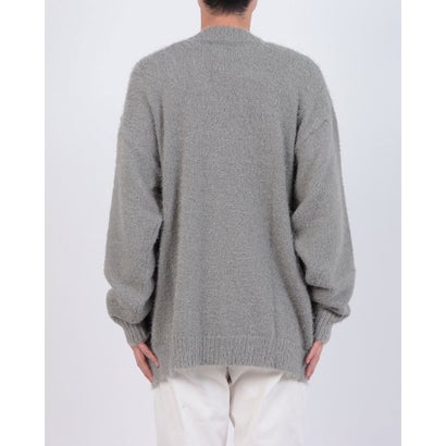 シャギーニット カーディガン （GRAY）｜詳細画像