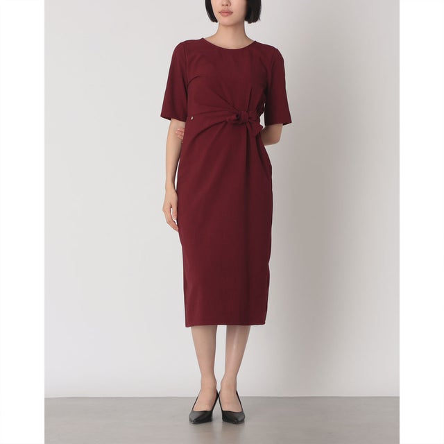 サイドループノットワンピース （Bordeaux Rosso）