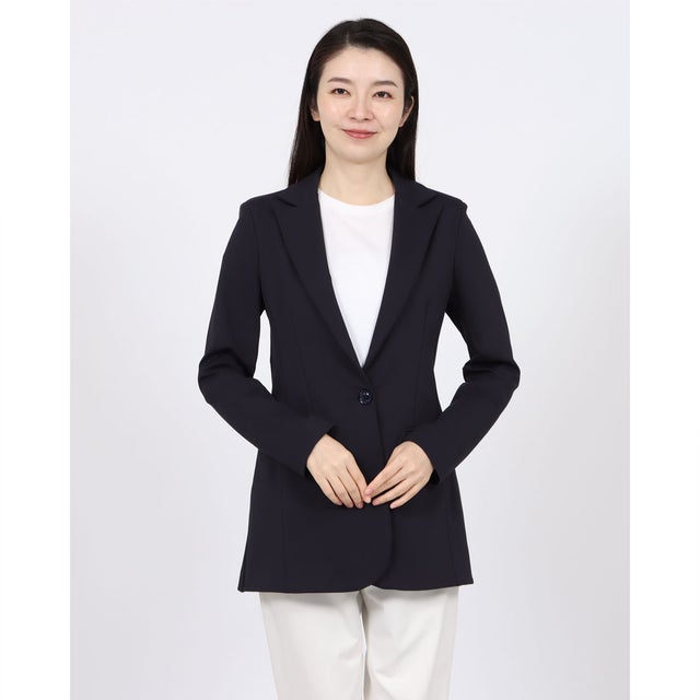 ストレッチロングジャケット （Blu Navy）