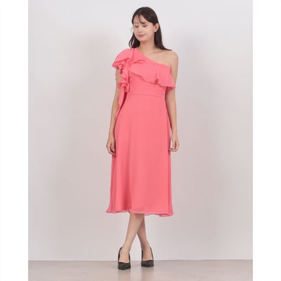 アシメラッフルフリルSLロングワンピース （Rosa Camelia）｜詳細画像
