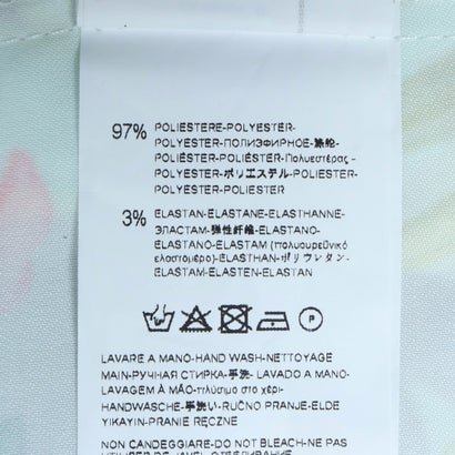 フラワー柄マーメイドロングワンピース （var.Verde Menta）｜詳細画像