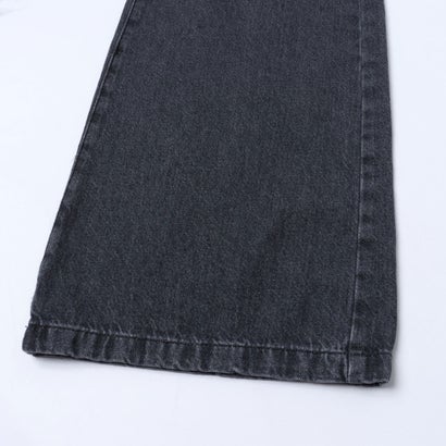 前ボタンポイントワイドデニム （Grigio Scuro）｜詳細画像