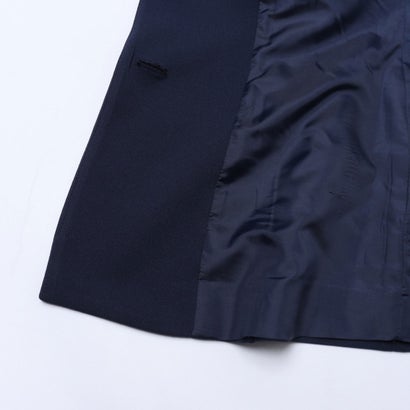 ノーカラージャケット （ブラウスu Navy）｜詳細画像