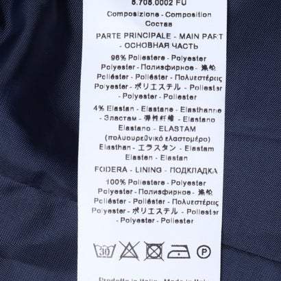 ノーカラージャケット （ブラウスu Navy）｜詳細画像