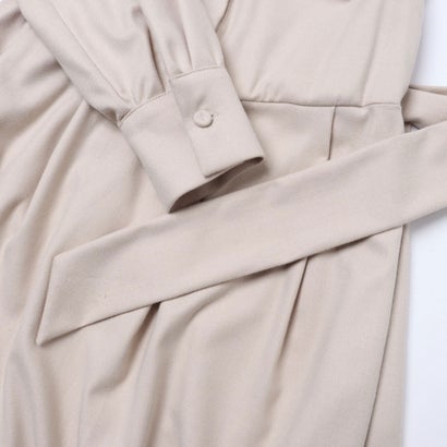 Belt付ロングシャツワンピース （Tortora Beige）｜詳細画像