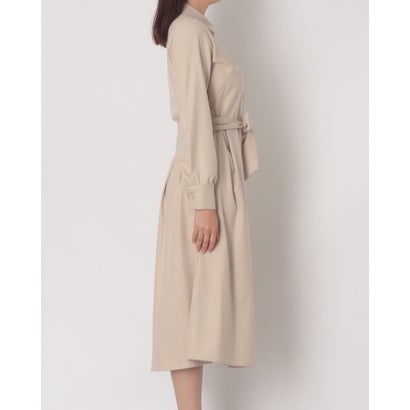 Belt付ロングシャツワンピース （Tortora Beige）｜詳細画像