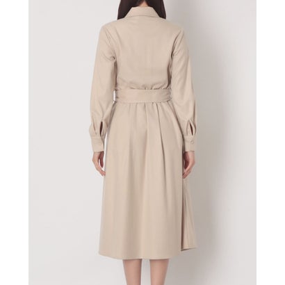 Belt付ロングシャツワンピース （Tortora Beige）｜詳細画像