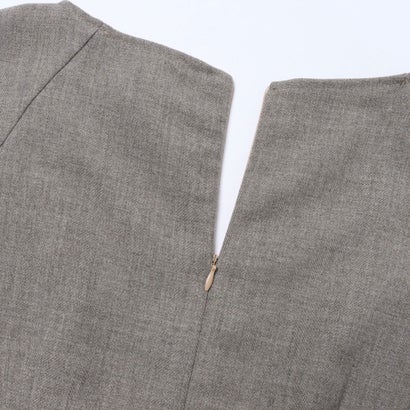 カシュクールデザインフレンチスリーブワンピース （Tortora Beige）｜詳細画像