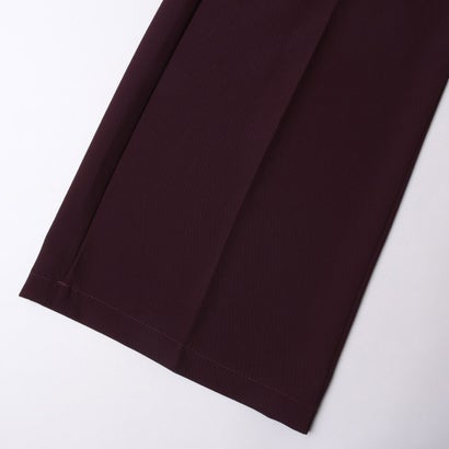 Belt付胸元デザインオールインワン （Bordeaux Rosso）｜詳細画像