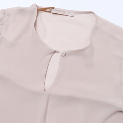 ロングスリーブシフォンブラウス （Tortora Beige）｜詳細画像