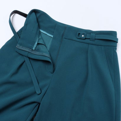 Belt付ワイドパンツ （Verde Petrolio）｜詳細画像
