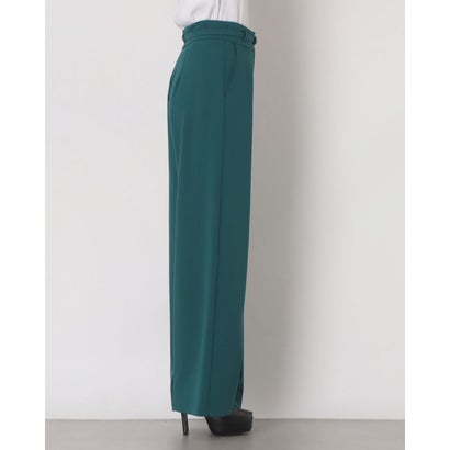 Belt付ワイドパンツ （Verde Petrolio）｜詳細画像