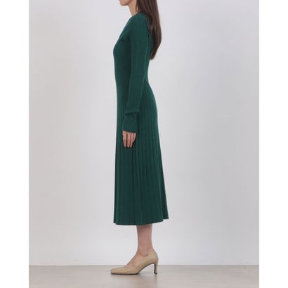ニットロングワンピース （Verde Petrolio）｜詳細画像