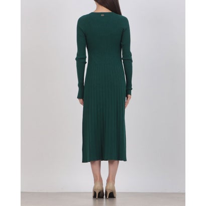 ニットロングワンピース （Verde Petrolio）｜詳細画像