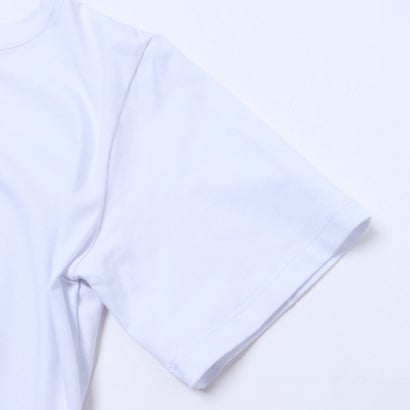 裾絞り素材切替 Tシャツ （Bianco）｜詳細画像
