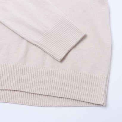 リナシメント RINASCIMENTO ビジュー襟付きVネックニット （Tortora Beige）｜詳細画像