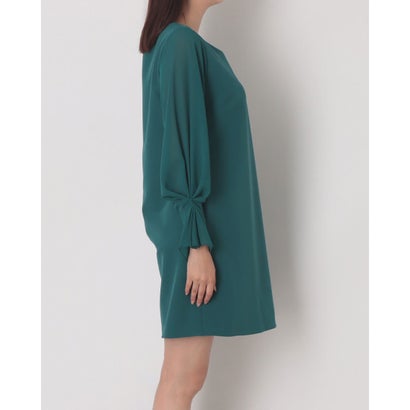 ロングスリーブボックスワンピース （Verde Petrolio）｜詳細画像