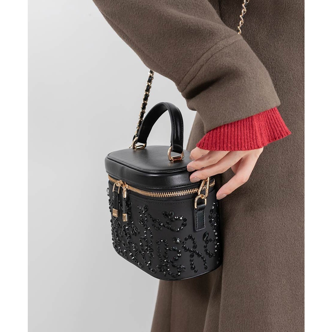 バニティバッグ ビジュー randaバック RANDA ランダ の 2WAY ビジュー 