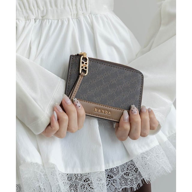 モノグラム柄フラグメントケース （BROWN）