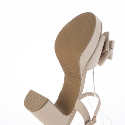 ランダ RANDA モノグラムリボンストームサンダル （BEIGE）｜詳細画像