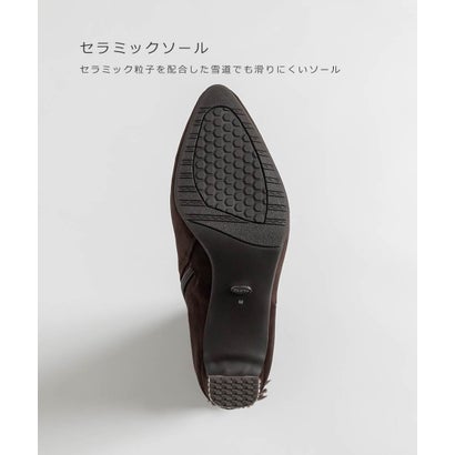 【Classical Ribbon Collection】2WAYバックリボンデザインロングブーツ （BLACK）｜詳細画像