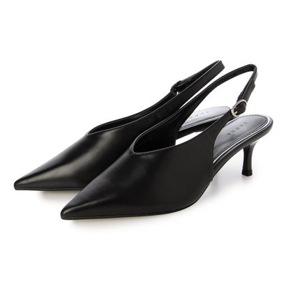 ランダ RANDA ポインテッドトゥバックストラップパンプス （BLACK）｜詳細画像