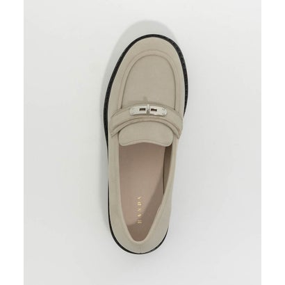 ランダ RANDA トラックソールマニッシュローファー （BEIGE）｜詳細画像