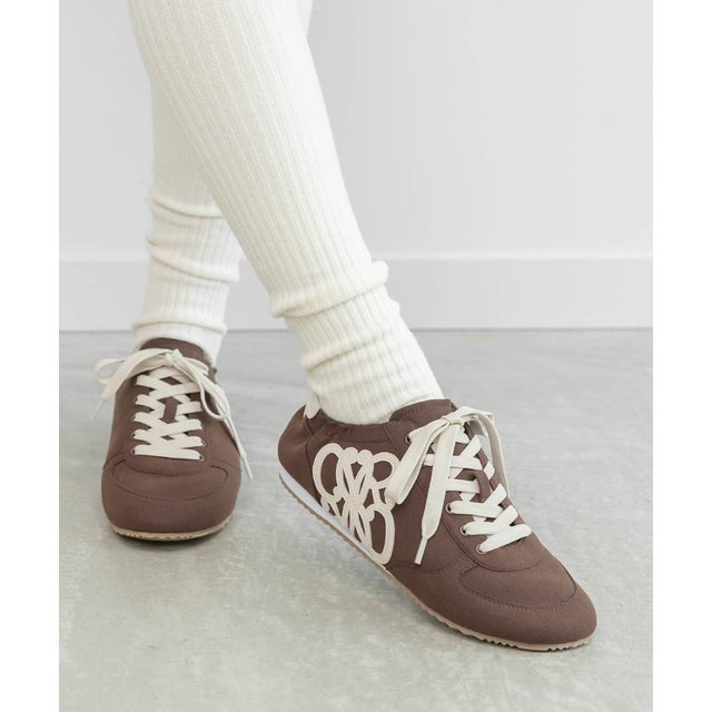 クラシックモノグラムスニーカー （BROWN）