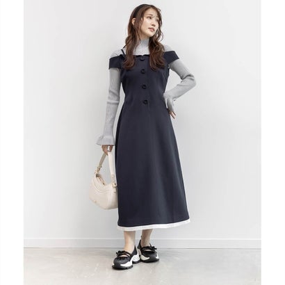 オフショルダーワンピース （NAVY）｜詳細画像