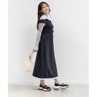 オフショルダーワンピース （NAVY）｜詳細画像